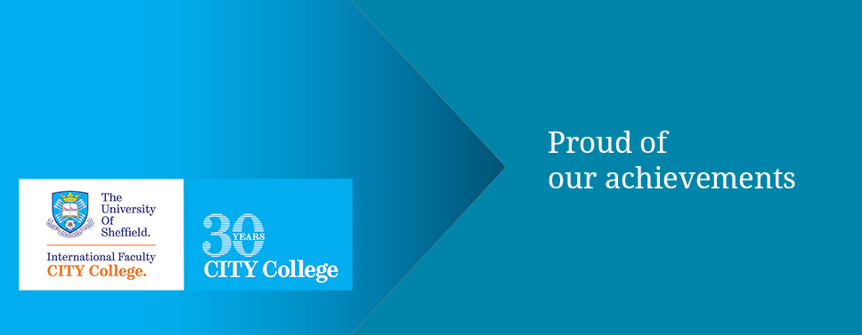 The University of Sheffield and CITY College joint announcements